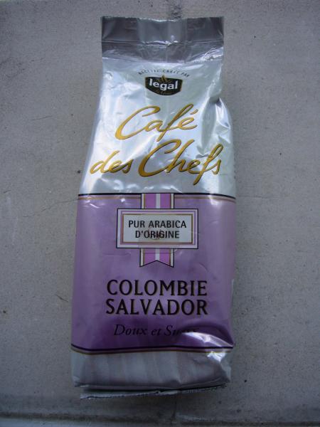 Legal Le Goût - Café des Chefs - Colombie Salvador 250g